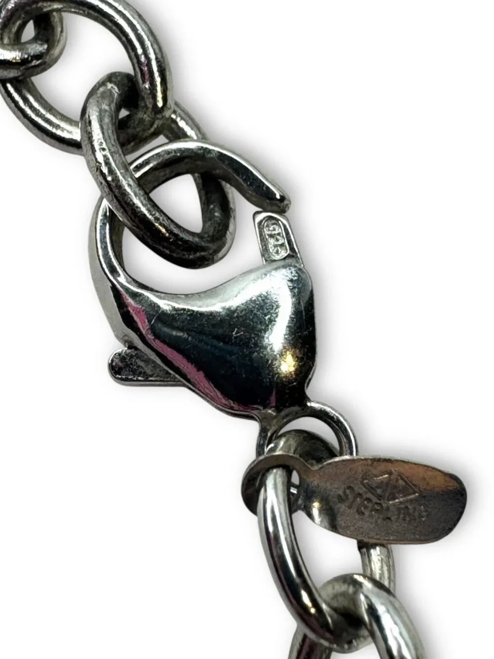 Judith Jack Sterling Silver Marcasite Black Necklace 30